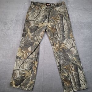 Outfitters Ridge Vintage Hardwood Camo Pants Real Tree Hunting Outdoors Sz 32x28